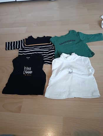 T-shirt Manches longues - 1 mois