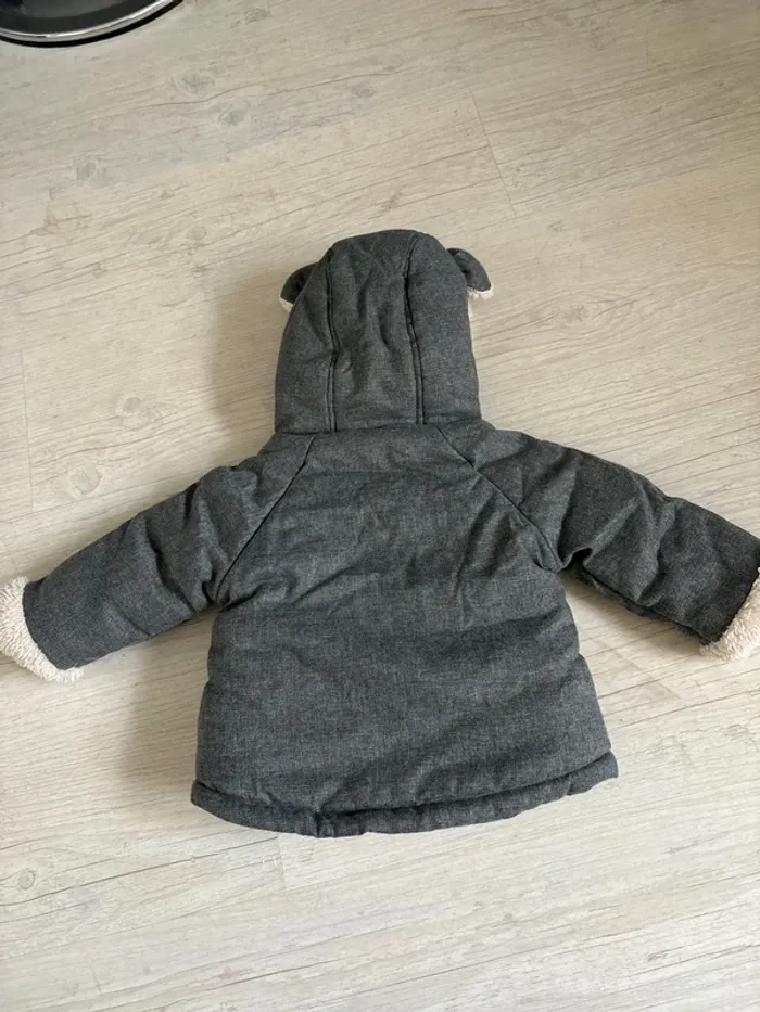 Manteau gris ourson - photo numéro 5
