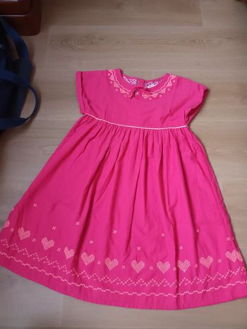 Robe 10ans neuf été du pareil au même rose