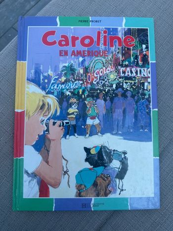 Caroline en Amérique usa livre vintage à collectionner pierre probst