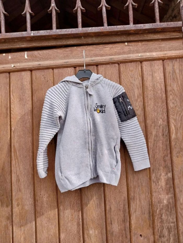 Gilet garçon 5 ans smiley world