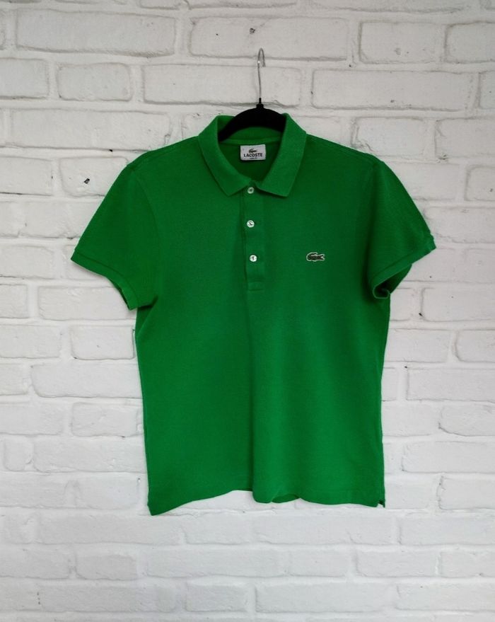 Polo Lacoste vert