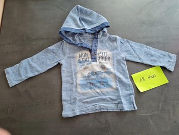 Maillot manches longues gemo 18 mois