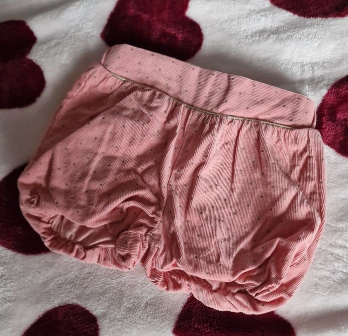 Short velour 6 mois