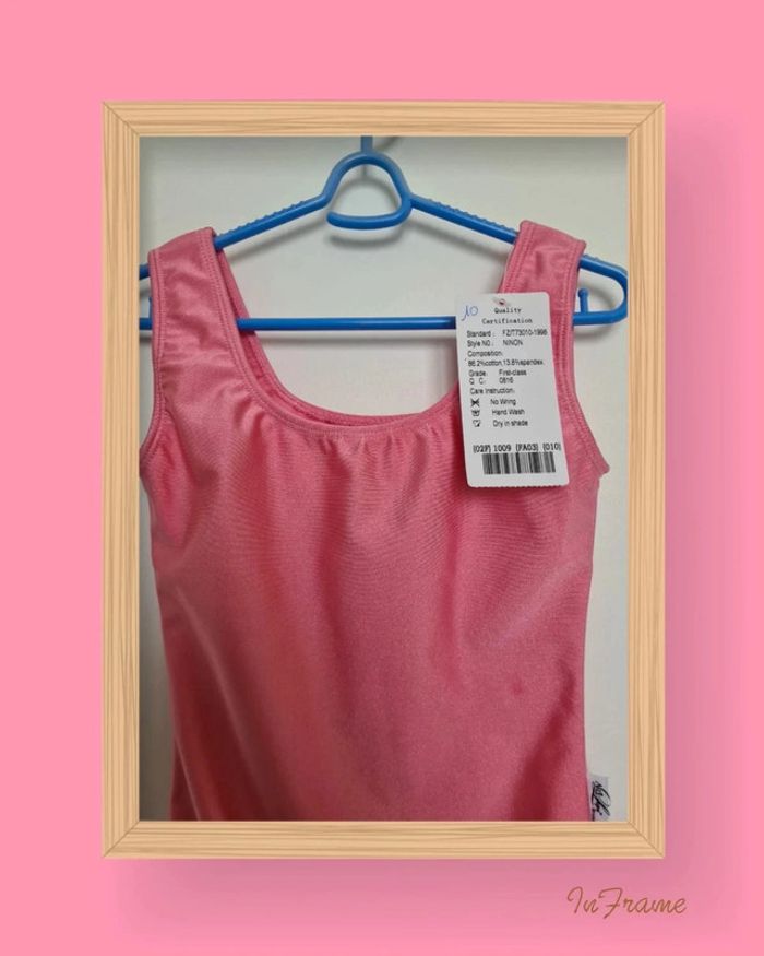 Justaucorps danse rose Ninon taille 10 ans - Marque Actilign - photo numéro 2