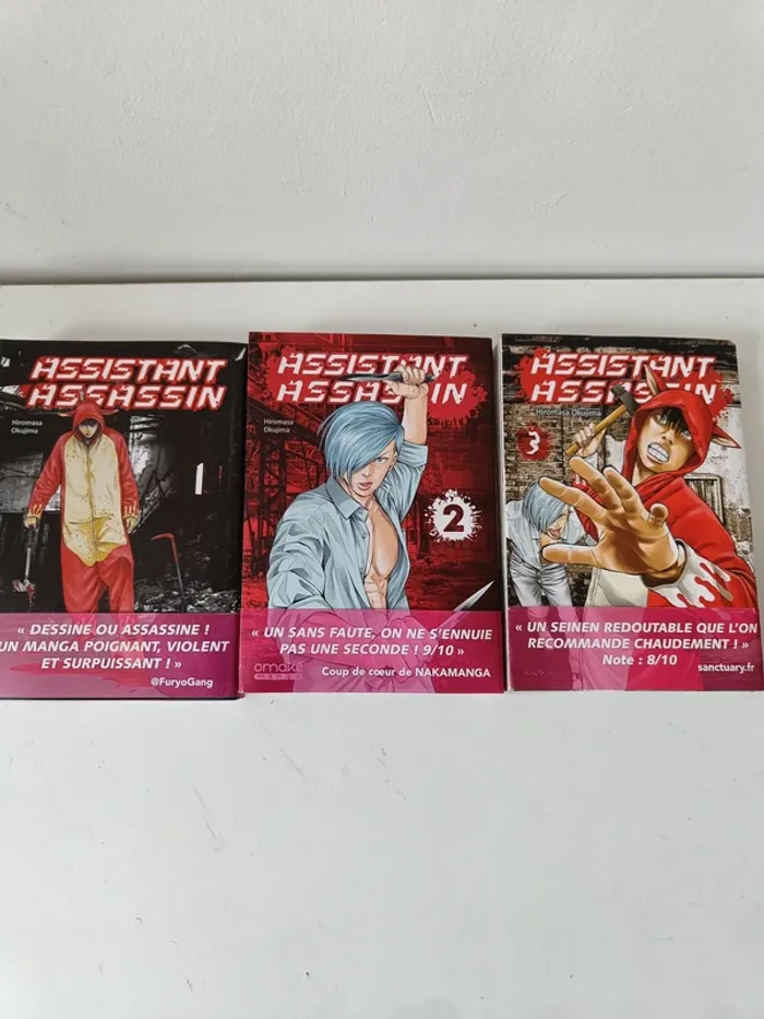 lot Assistant assassin - Tome 1 a 3