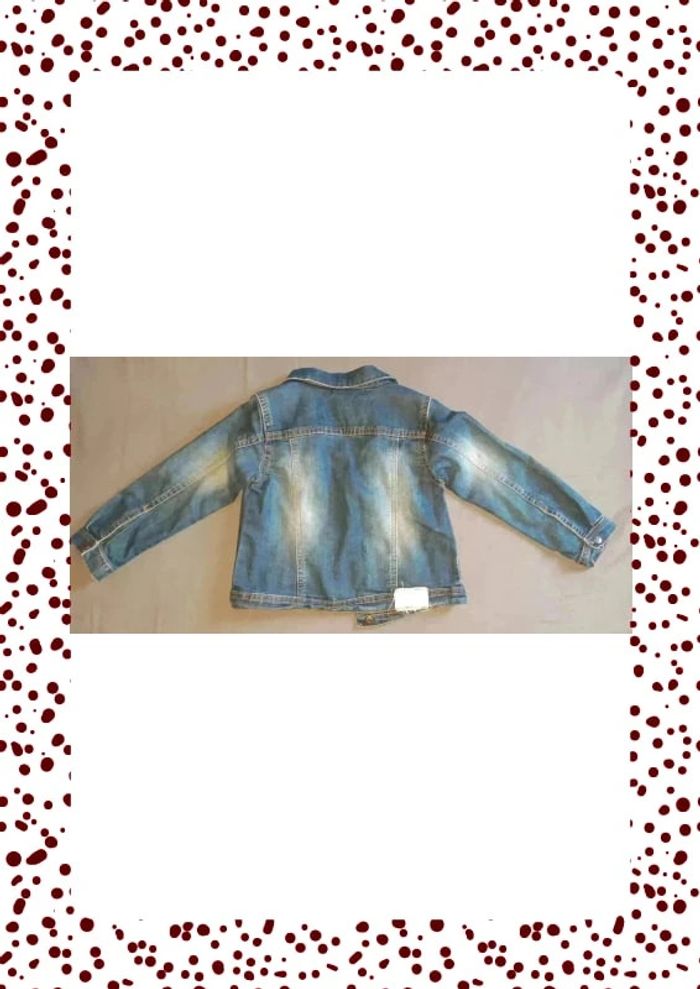 Veste en jean fille 3 ans Lulu Castagnette - photo numéro 2