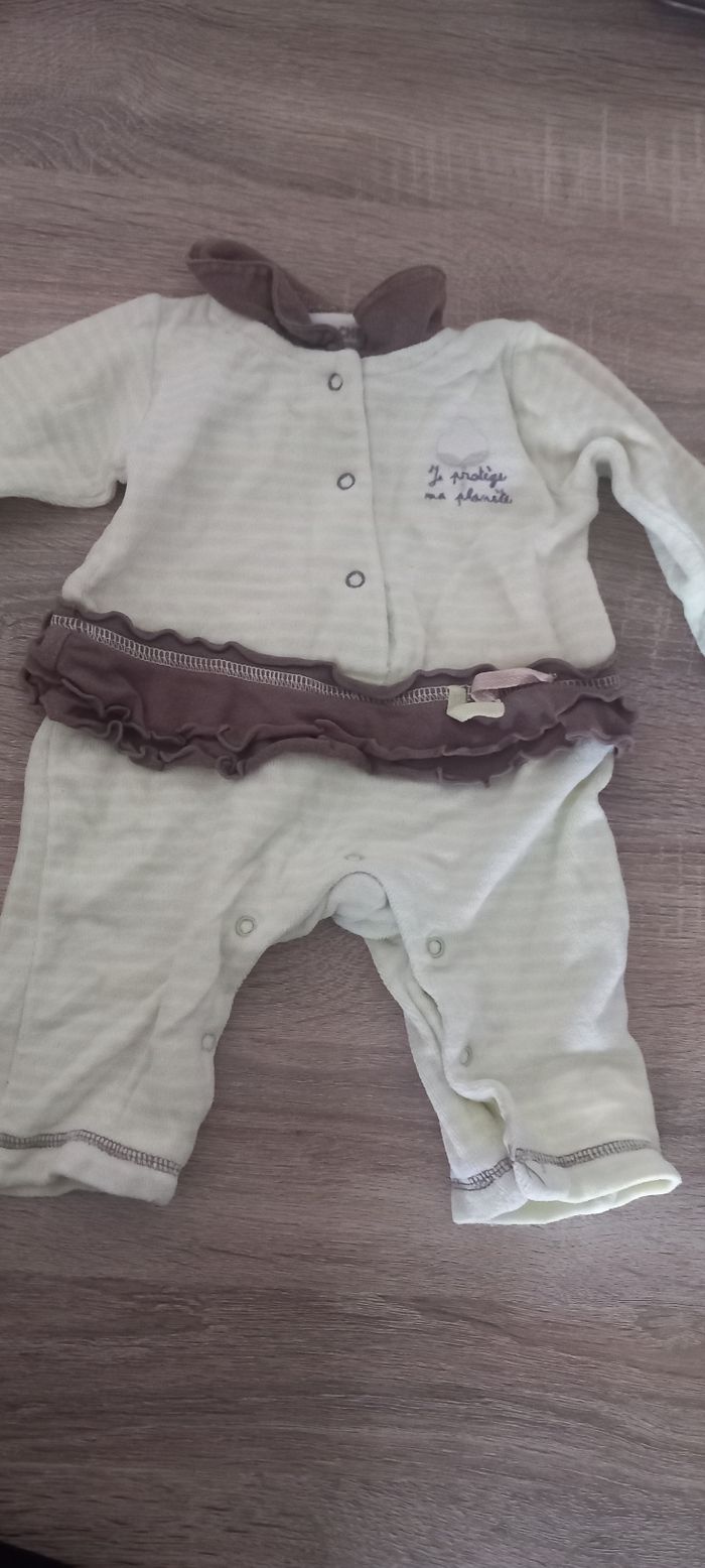 Pyjama fille taille 1 mois
