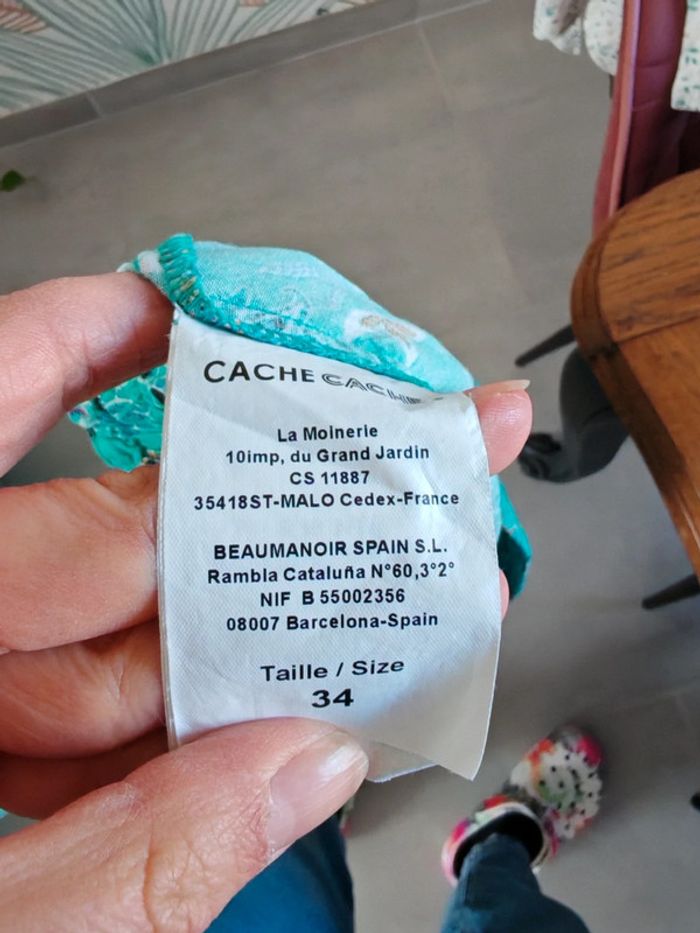 Jupe short Cache cache taille 34 XS - photo numéro 4