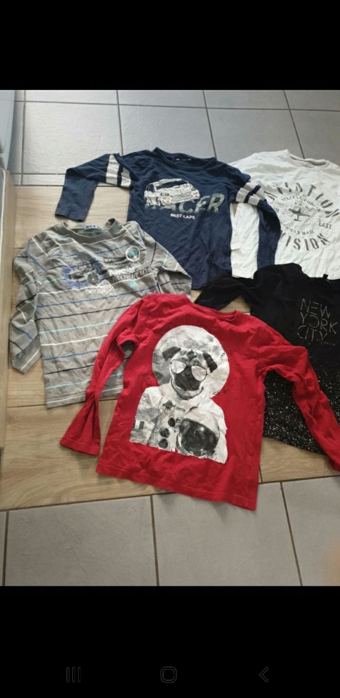 5 t-shirts garçon 10 ans - photo numéro 2