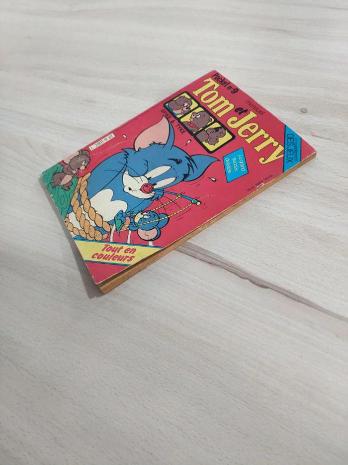 Livre mensuel mini bd Tom et Jerry pocket 9 année 1984 - photo numéro 2