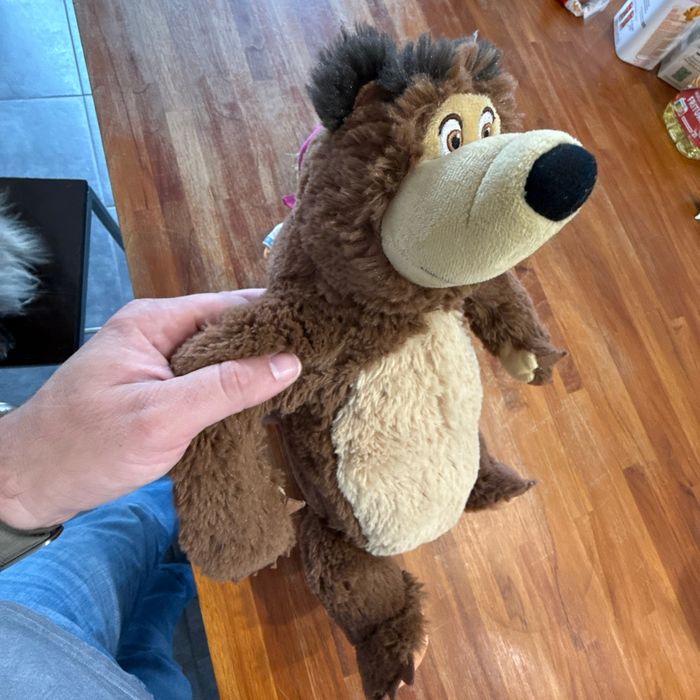 MASHA 23CM + PELUCHE MICHKA 43CM - photo numéro 3