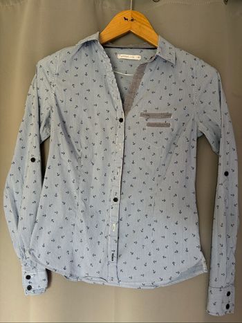 Chemise bleu