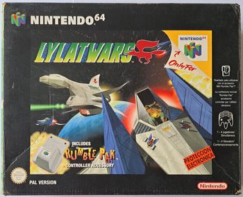 Lylat Wars Starfox 64 pal eur bigbox Rumble Pak complète pour Nintendo 64 N64
