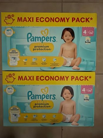 Couches pampers premium protection taille 4 neuf