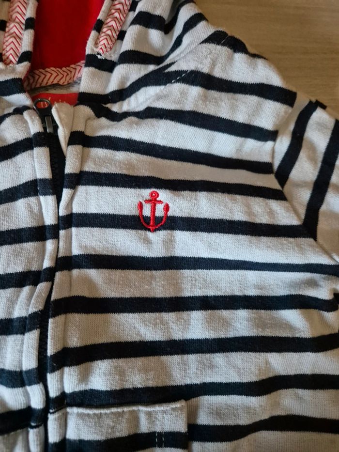 Veste Marinière garçon 2ans - photo numéro 3
