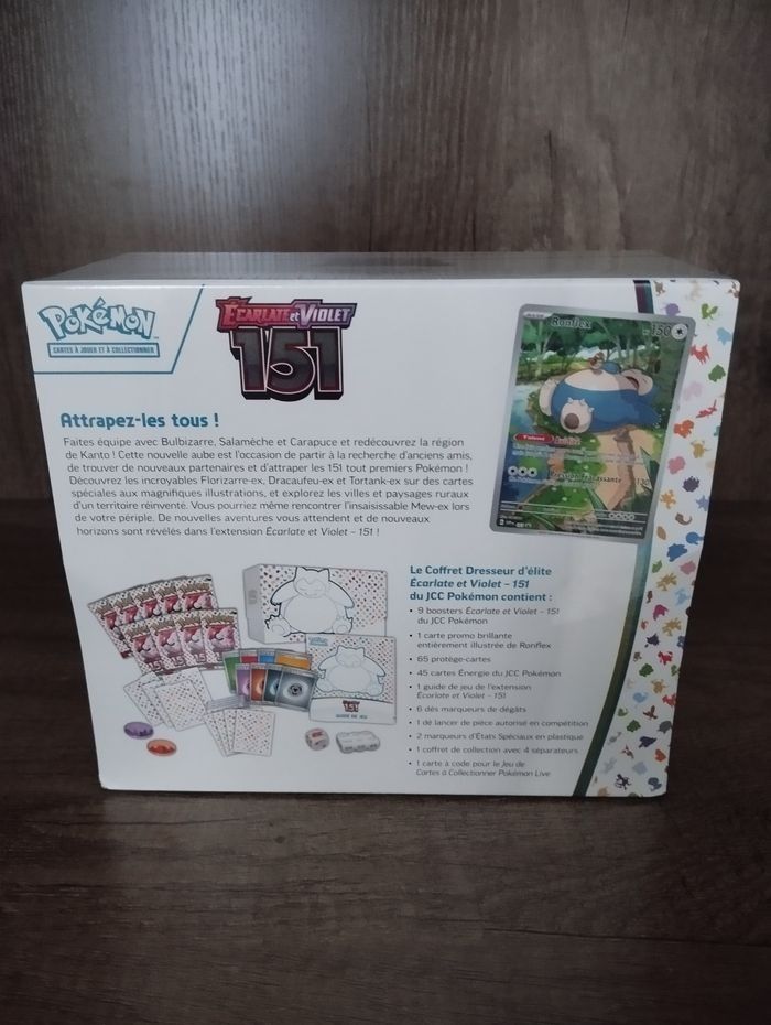 Pokémon 
ETB 
Ecarlate et Violet EV3.5
151 - photo numéro 2