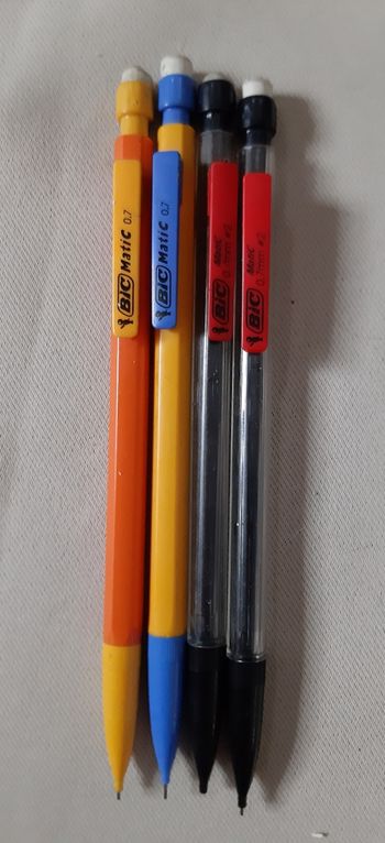 lot de 4 porte-mines Bic Matic 0,7 mm HB