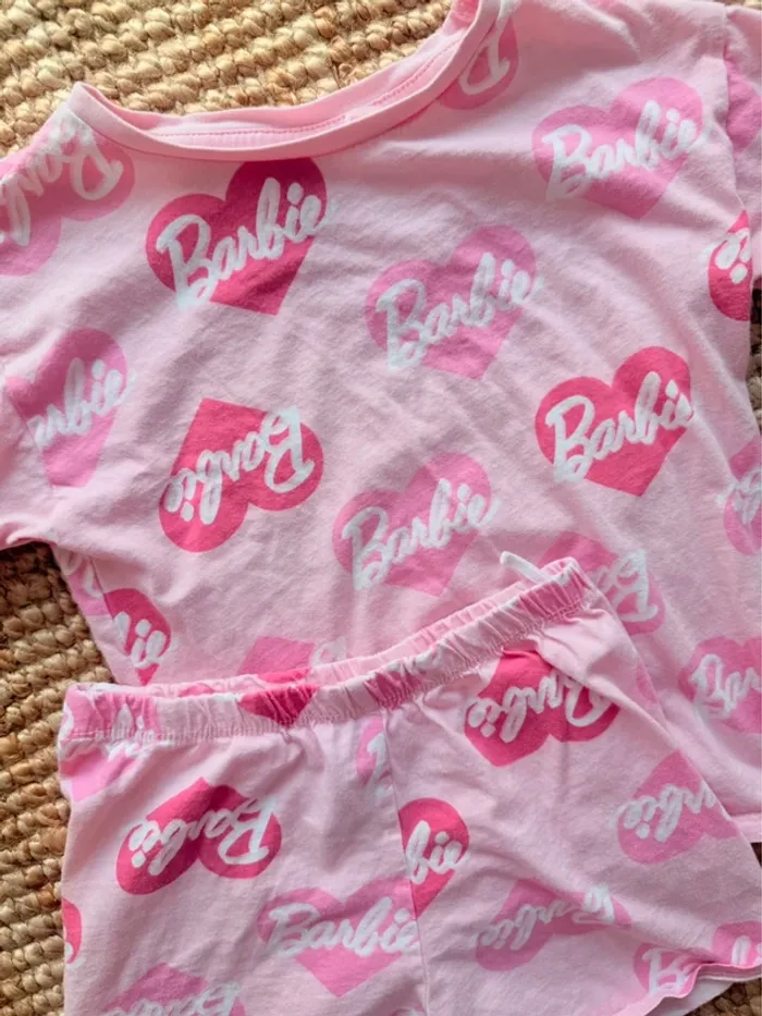 Pyjashort Barbie 6ans / 116cm - photo numéro 2