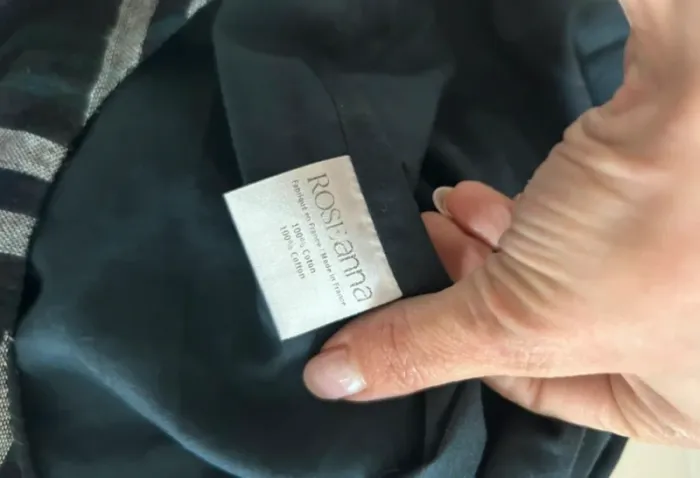 Roseanna top débardeur haut tunique haut carreaux  femme,  taille 40 Excellent état - photo numéro 6