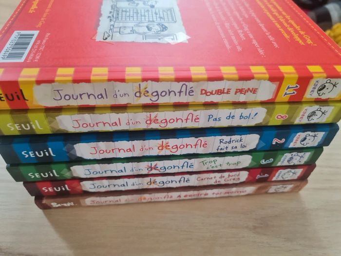 Le journal du dégonflé - 6 livres - tome 1, 2, 3, 8, 11 + hors serie - photo numéro 3