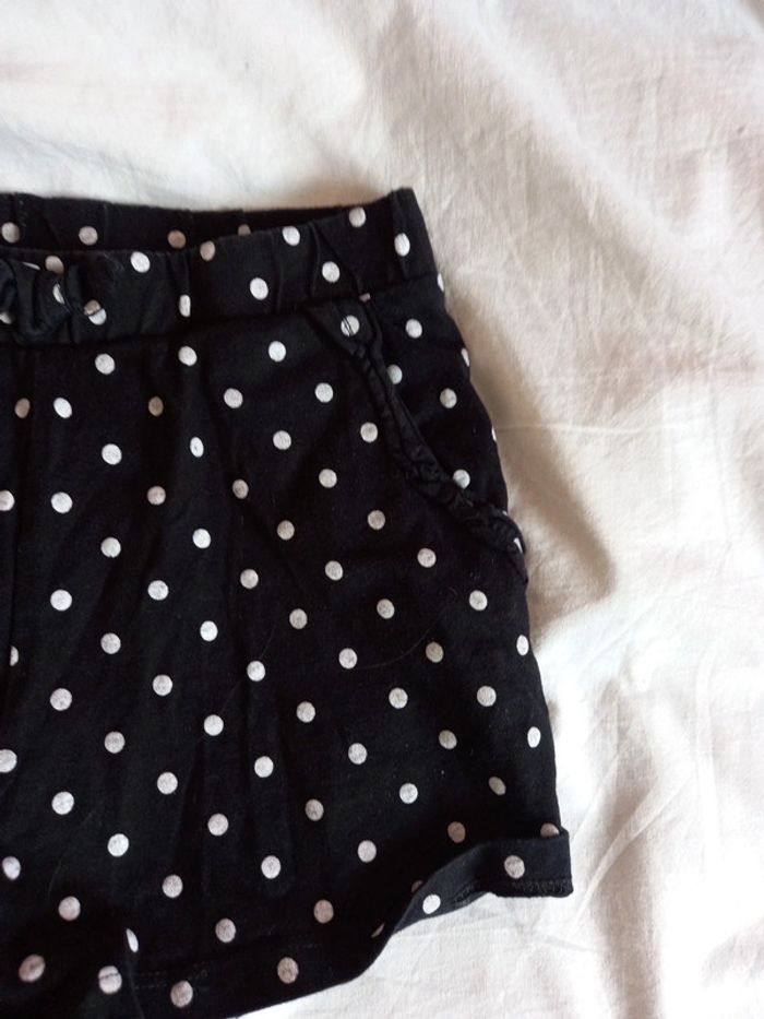 Short fille 8 ans à pois - photo numéro 2