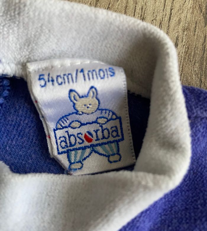 Pyjama velours bleu - photo numéro 2