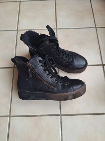 Baskets hautes noires Rieker P37