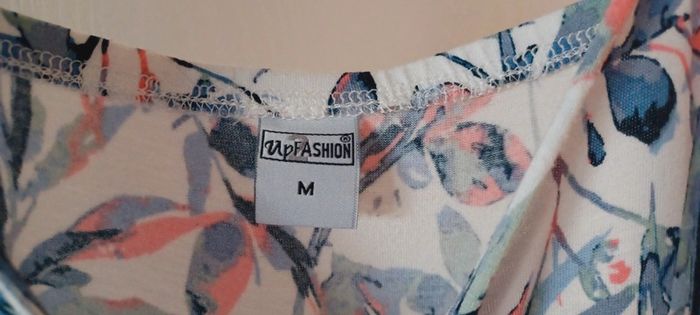 Magnifique robe longue femme floral blanc/bleu/rose - photo numéro 5