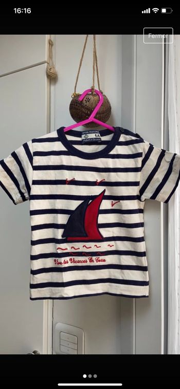 Teeshirt marin