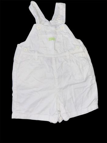 Salopette short 12 mois