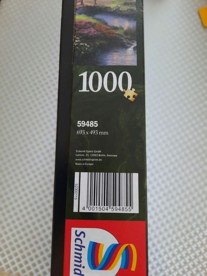 Puzzle Disney Blanche-Neige – 1000 pièces Schmidt – Collection Thomas Kinkade 🍎✨ - photo numéro 3