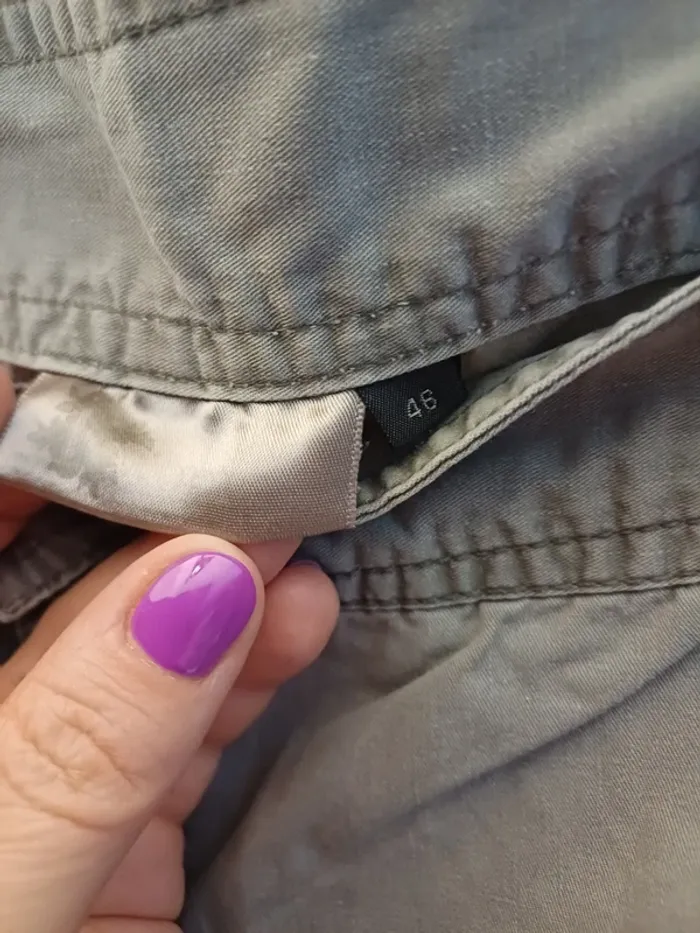 Pantalon droit beige - photo numéro 3
