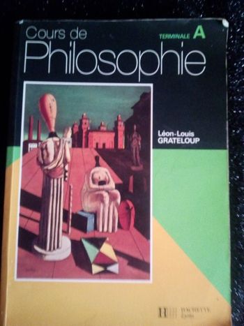 cours de philosophie terminale A * prix 3e * kiki60230