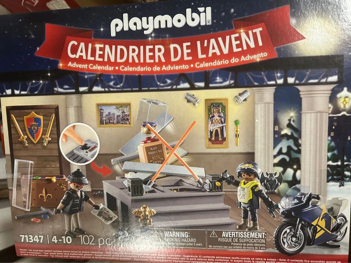 Calendrier de l’avent playmobil 71347 neuf