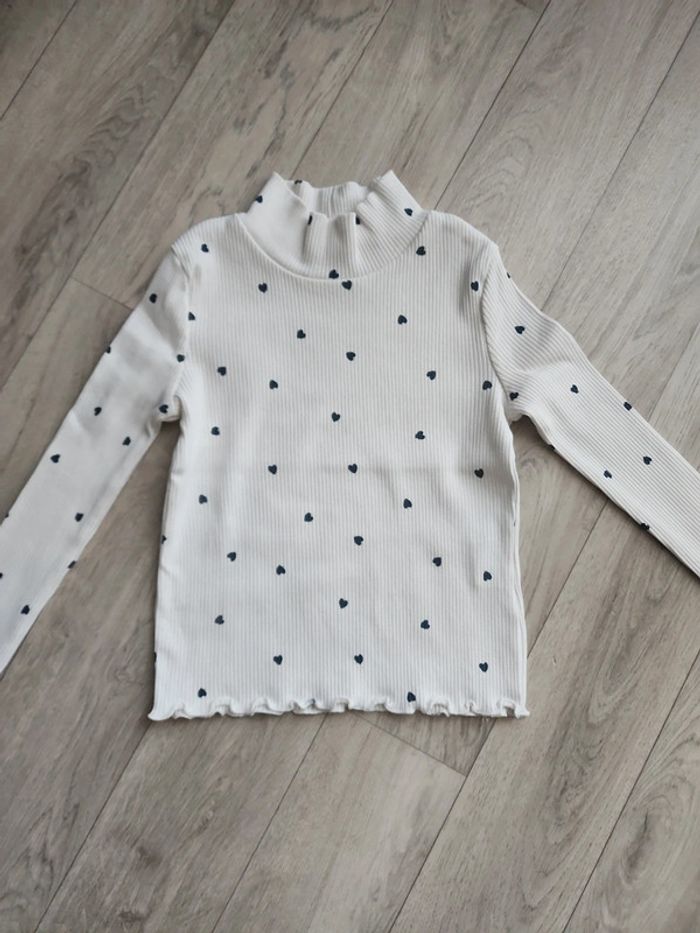 Lot de 2 tee shirt col montant 3 ans - photo numéro 2