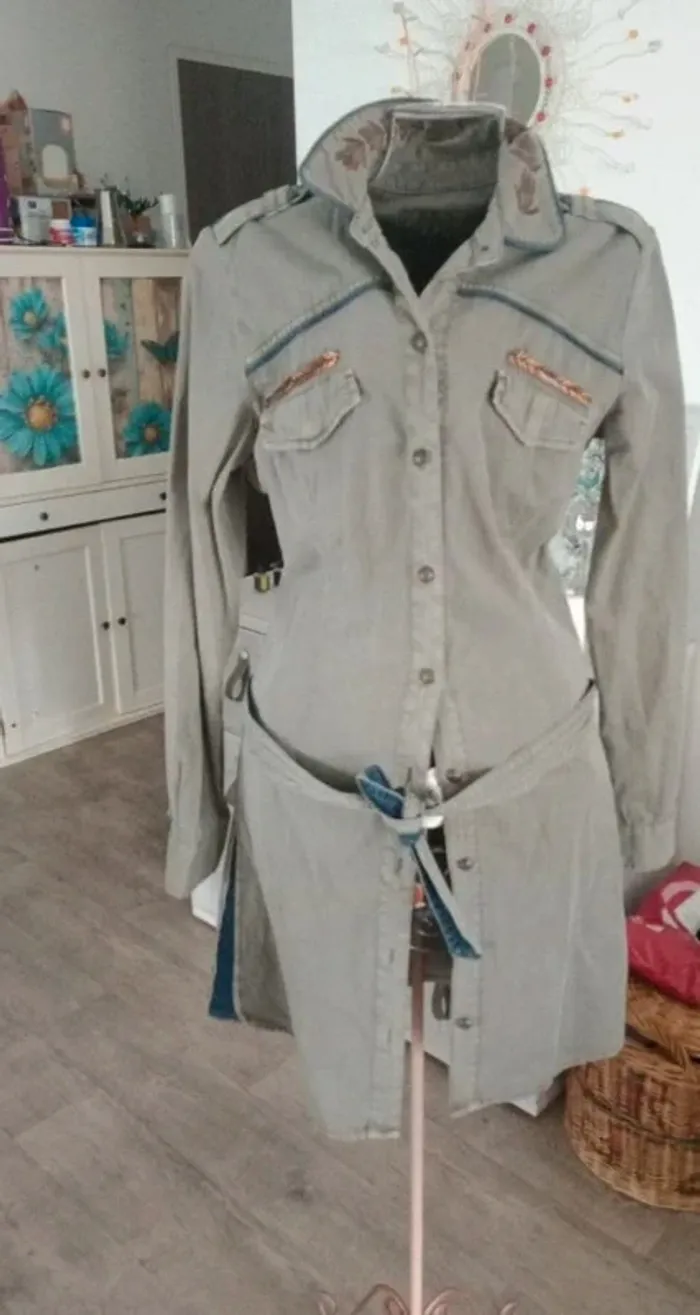 robe chemise caporal - photo numéro 10
