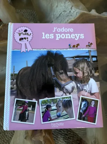 Livre J'adore les poneys