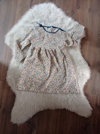 Zara 🌸 robe liberty 3/4 ans chic