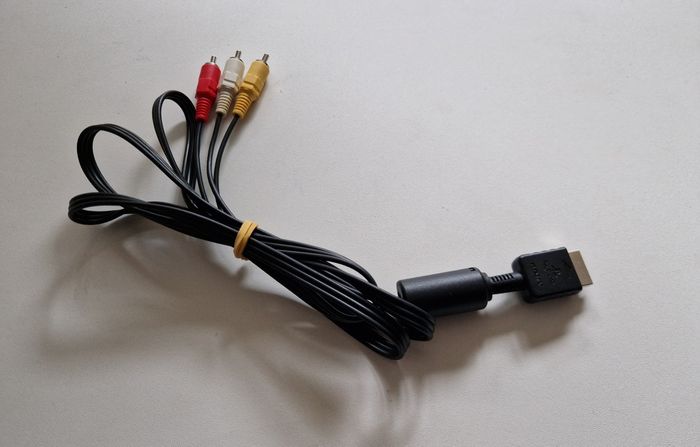 Cable Video/Audio Rca Playstation Officielle