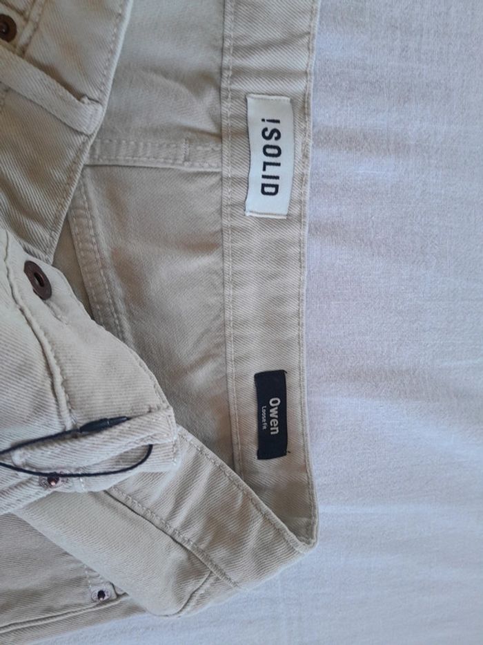 Short jean !Solid modèle Owen Loose fit neuf avec étiquette - photo numéro 3