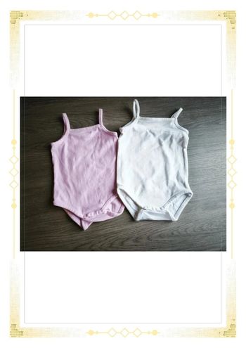 2 bodies été fille orchestra 60cm