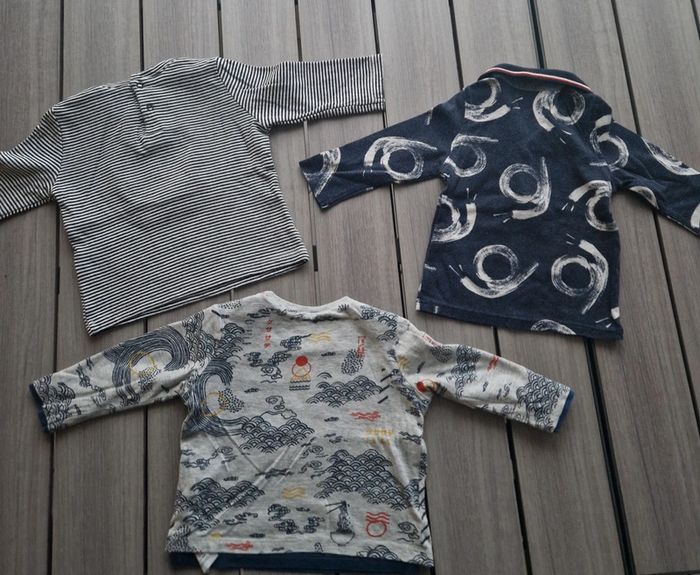 Lot de 3 hauts Bébé garçon - photo numéro 2