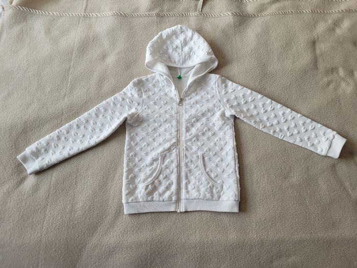 Gilet zippé united colors of Benetton 7 ans - photo numéro 2