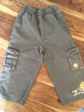 Pantalon coton 23 mois