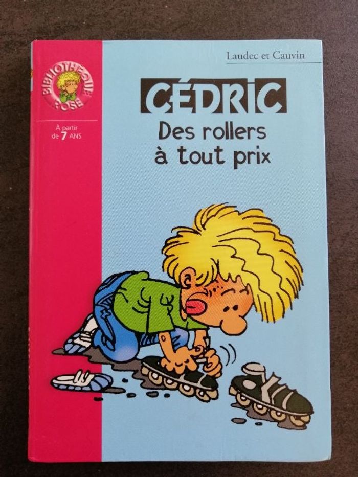Livre Cédric Des rollers à tout prix en bon état