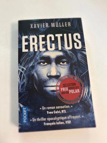 Livre Xavier Muller "Erectus"