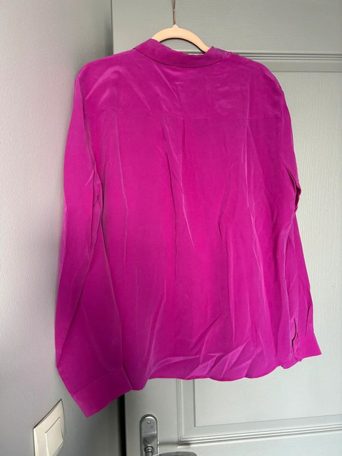 Chemise Sézane Ann rose fuchsia T. 42 neuve - photo numéro 3