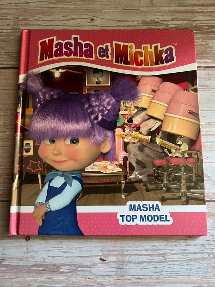 Livre Masha et Michka - Masha top modèle
