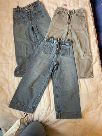 Lot jean fille 